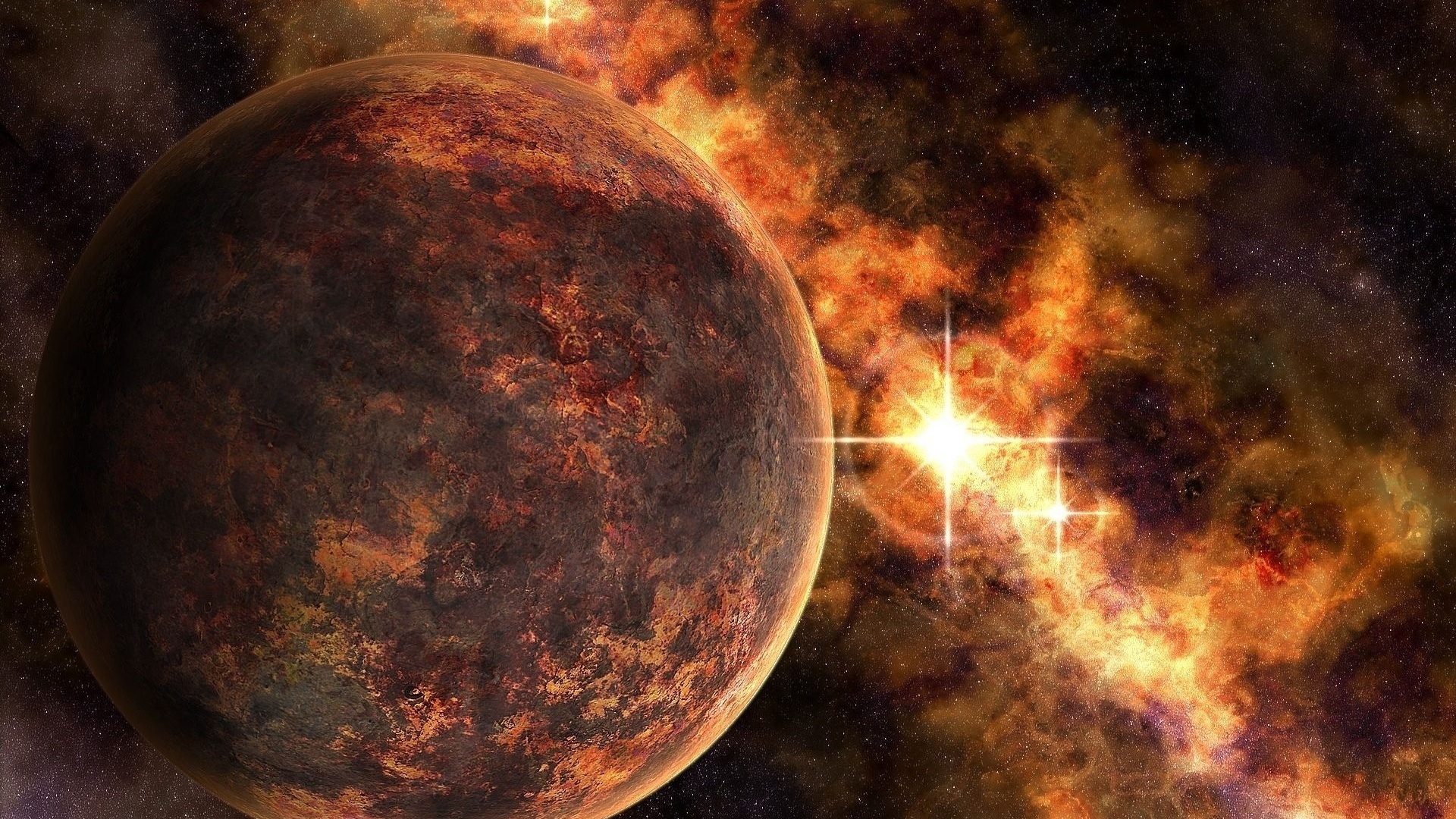 planets, space, , artwork