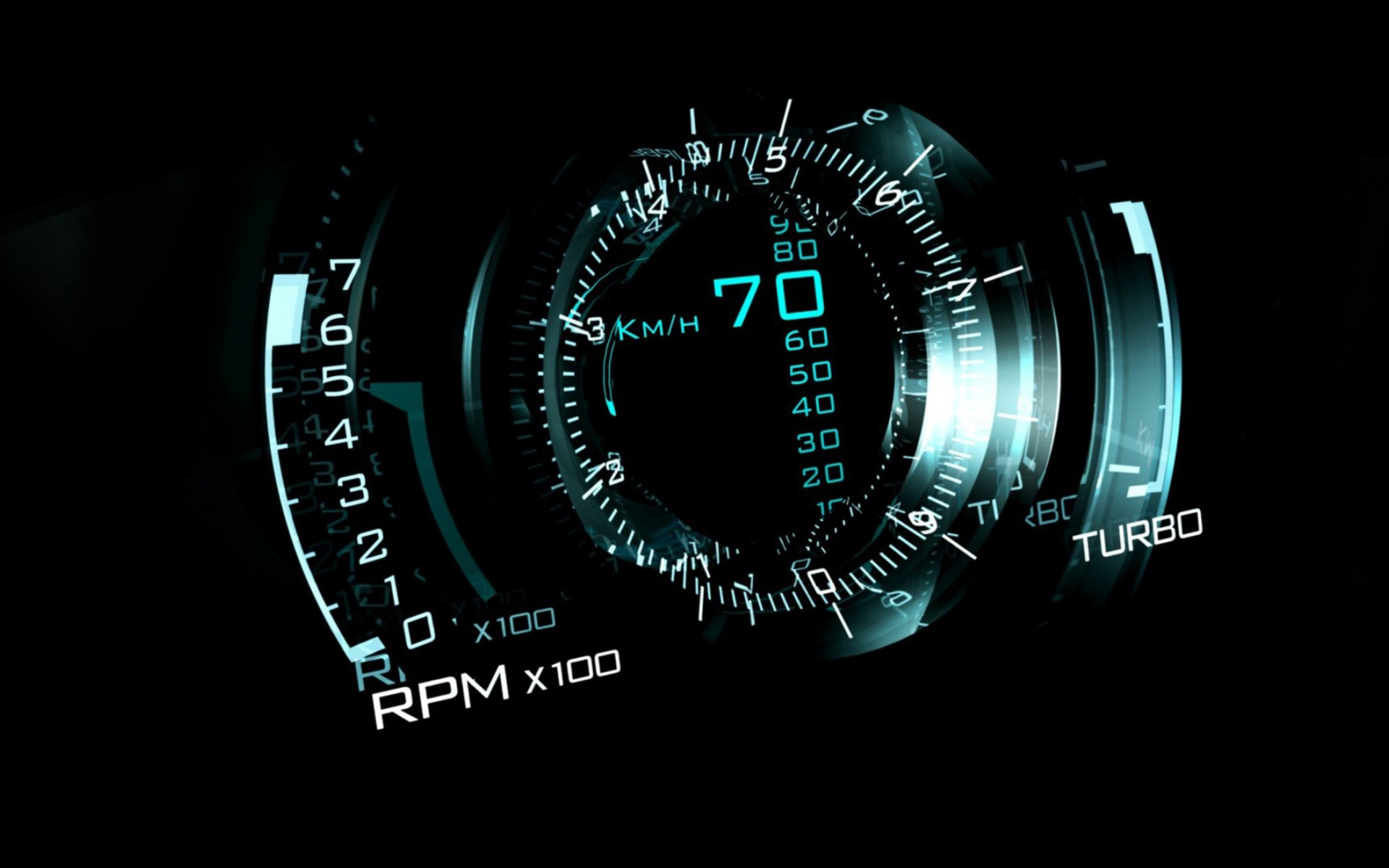 speedometer, abstract