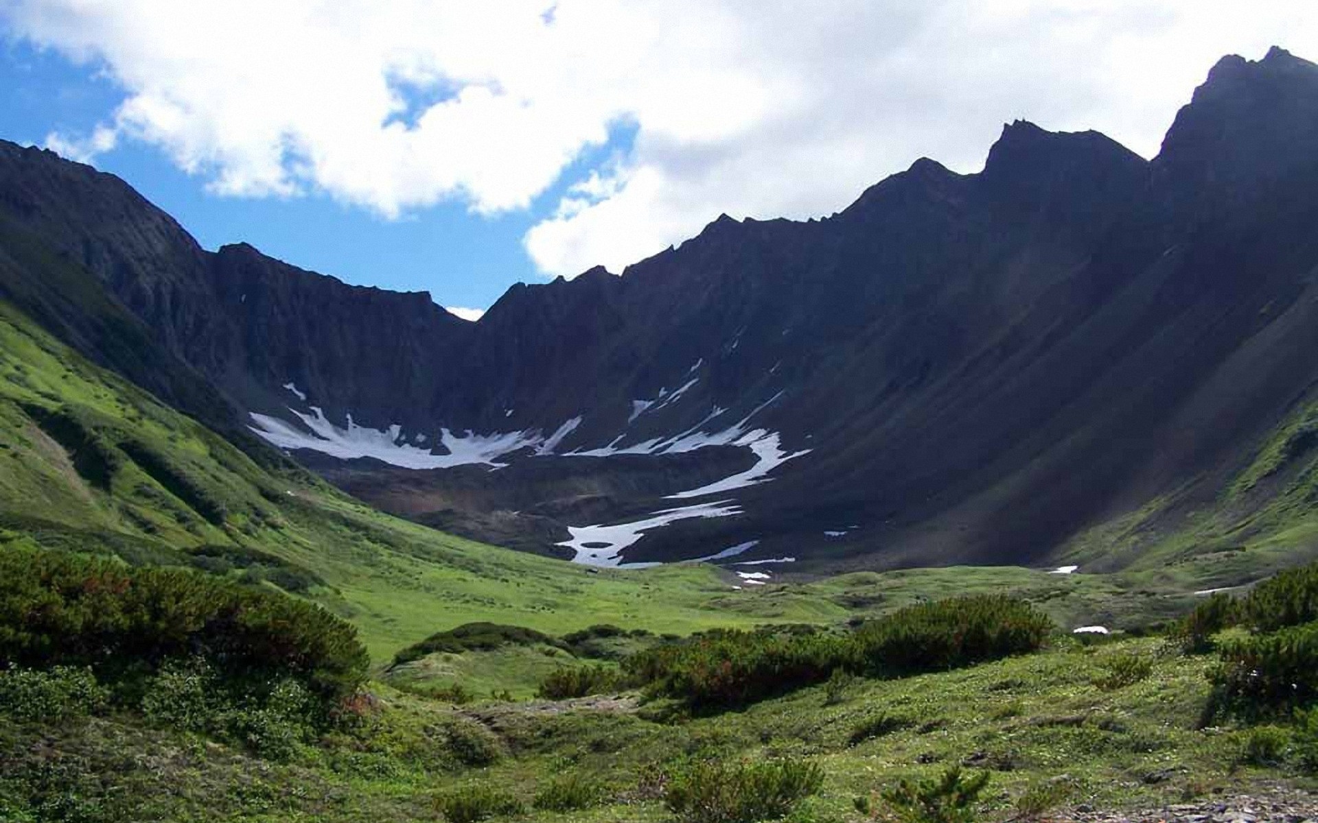 alpine mountain, 