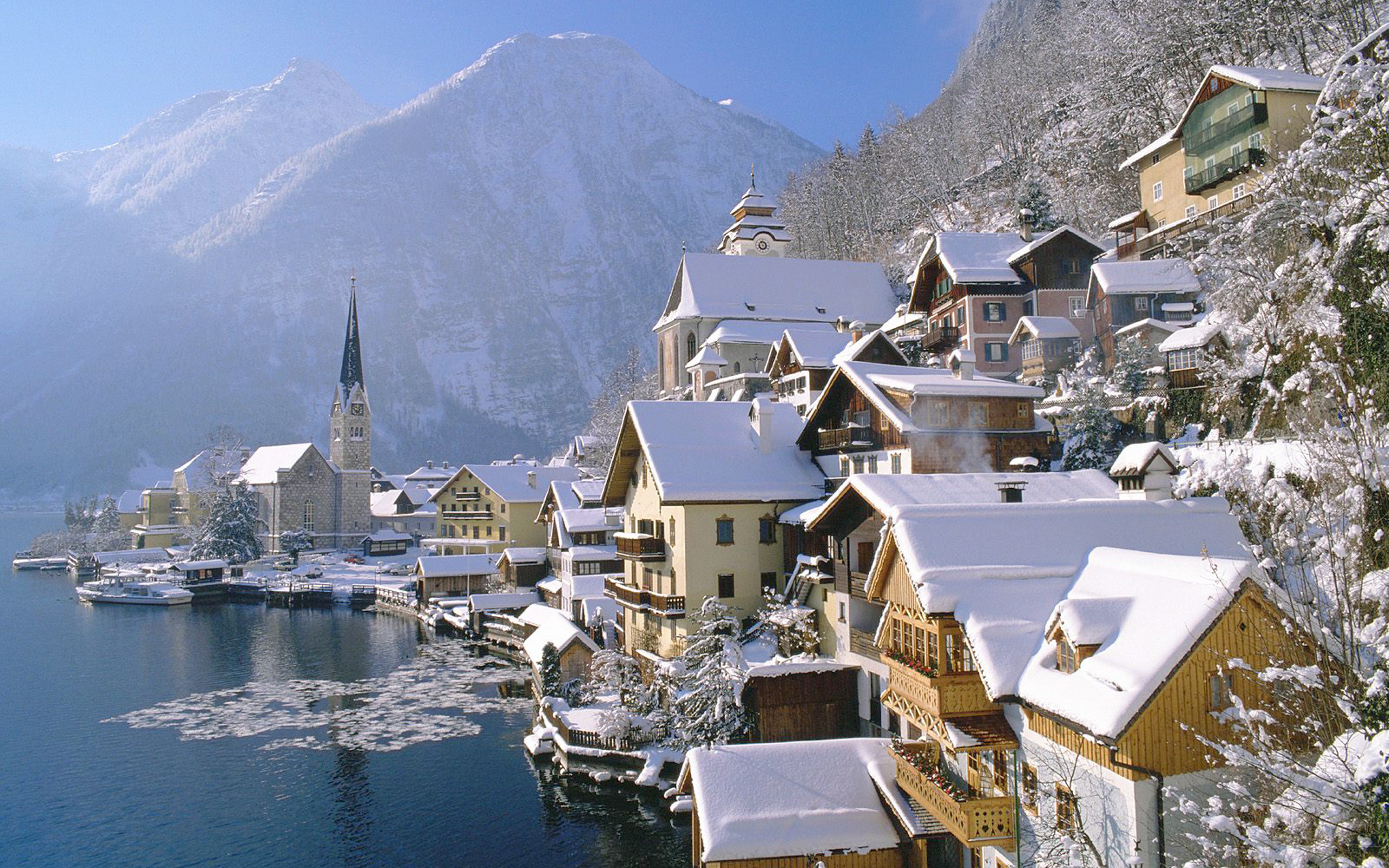 , hallstatt, , austria, 