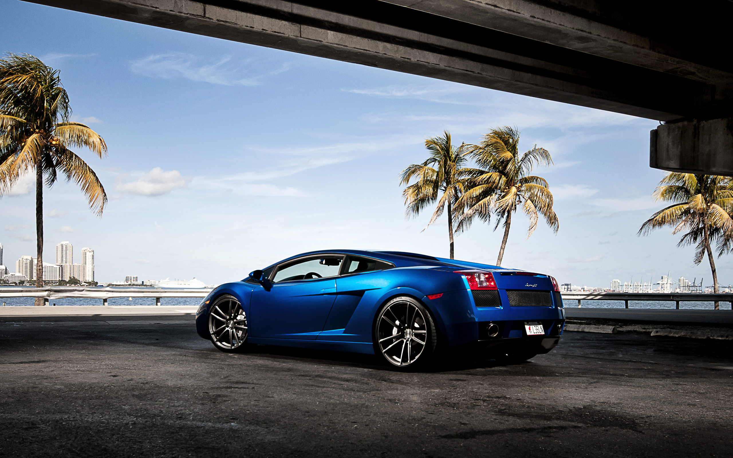 , Lamborghini, blue, gallardo, , 