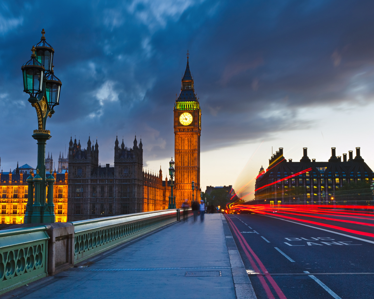 lantern, lights, england, big ben at night, london, city, street