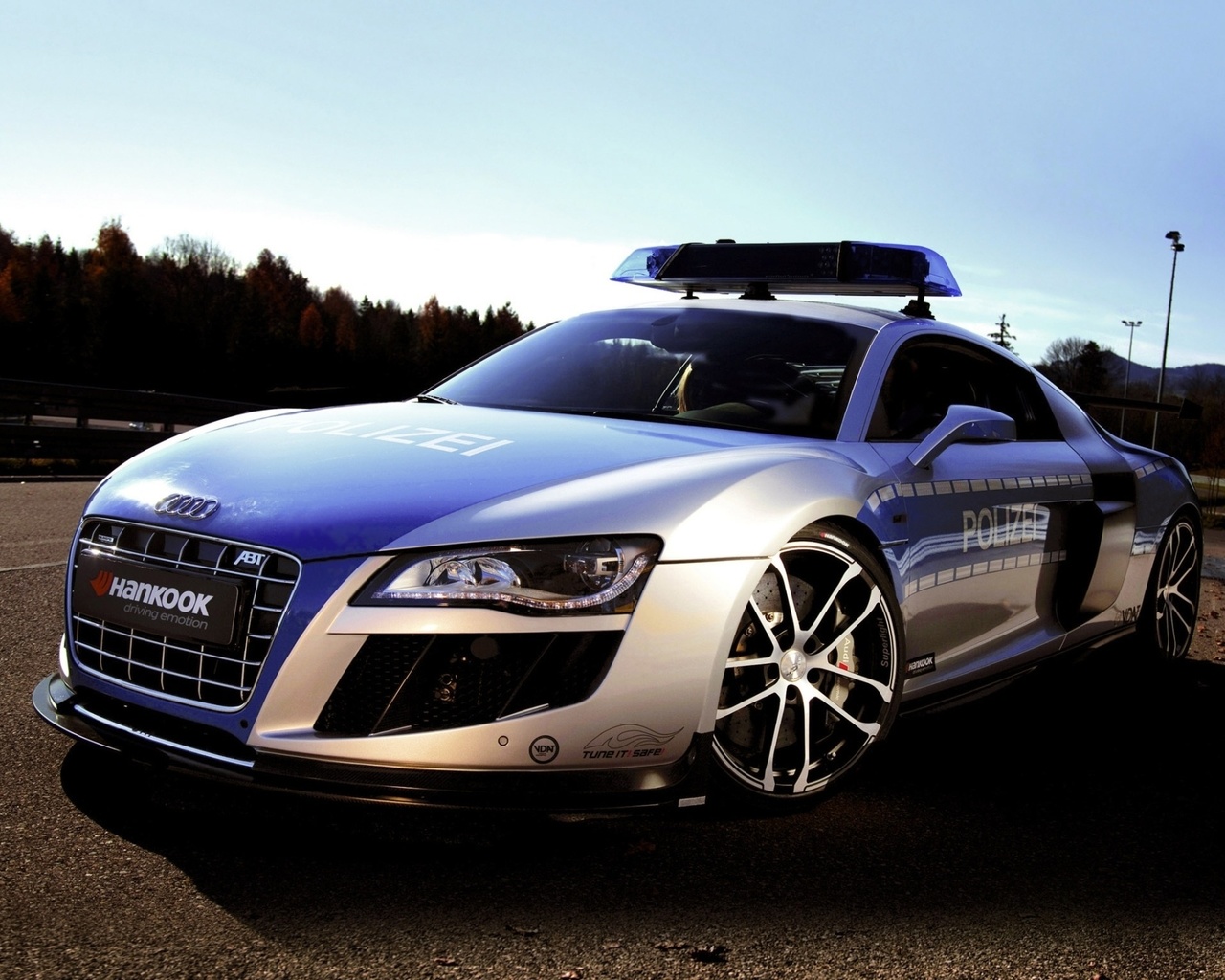 police, 8, audi, concept, Abt, r8, , , , 