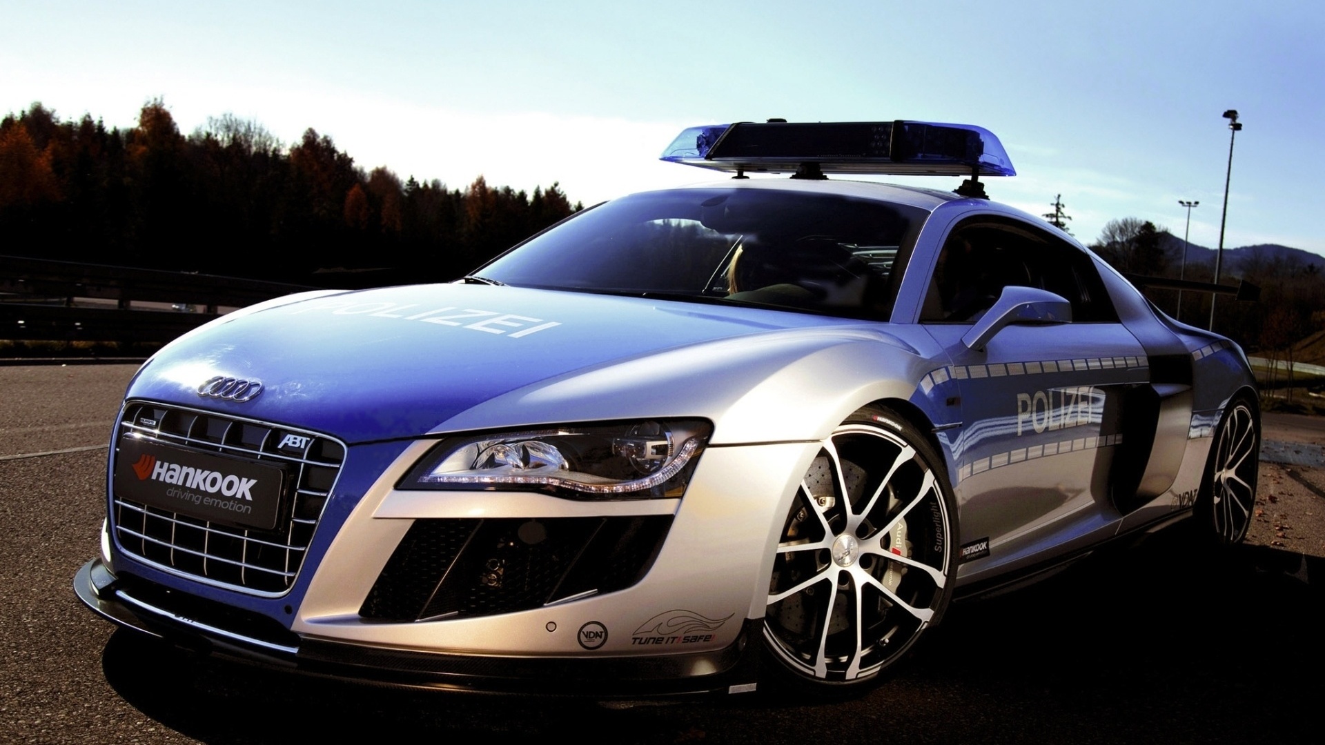 police, 8, audi, concept, Abt, r8, , , , 