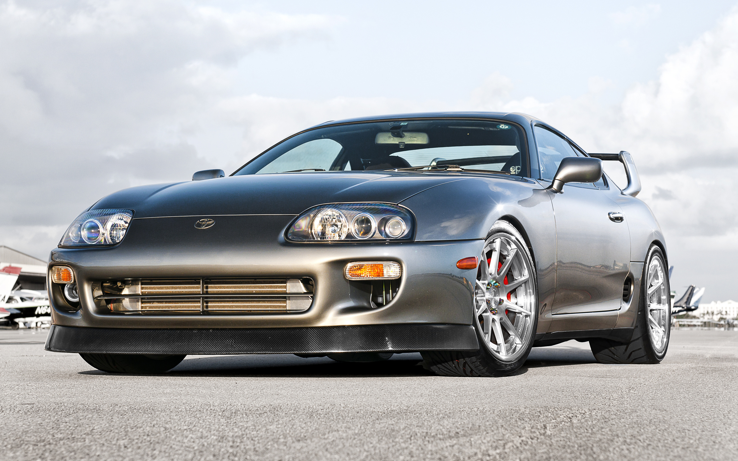 , silvery, , toyota, supra