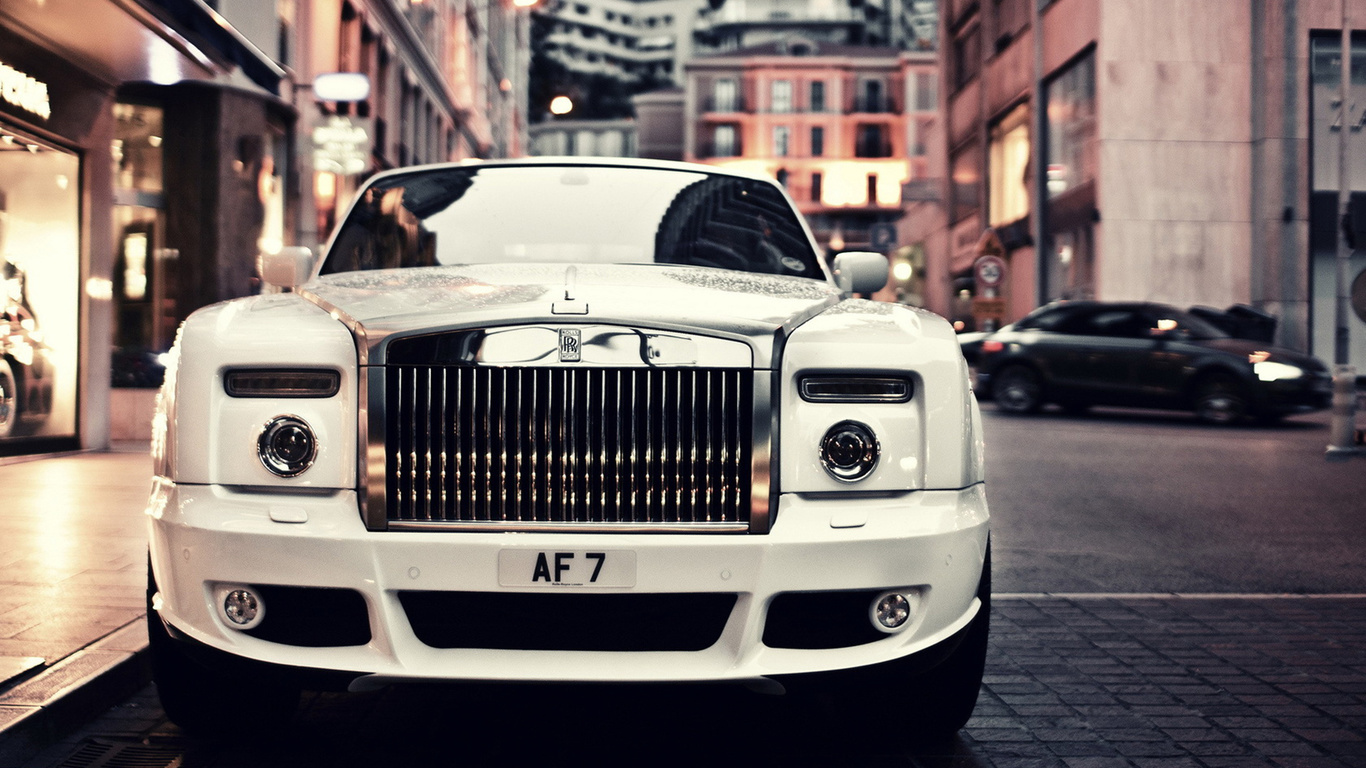 rolls, royce, white, london