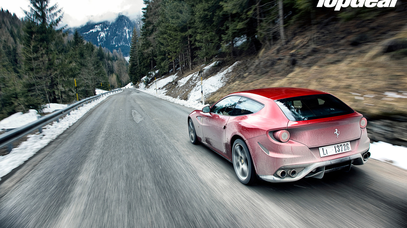 top gear, red, Ferrari