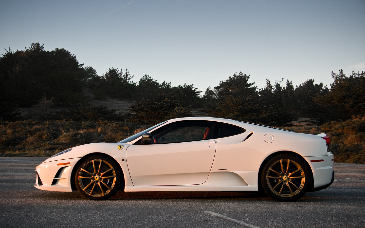 , 430 , ferrari, f430 scuderia, white