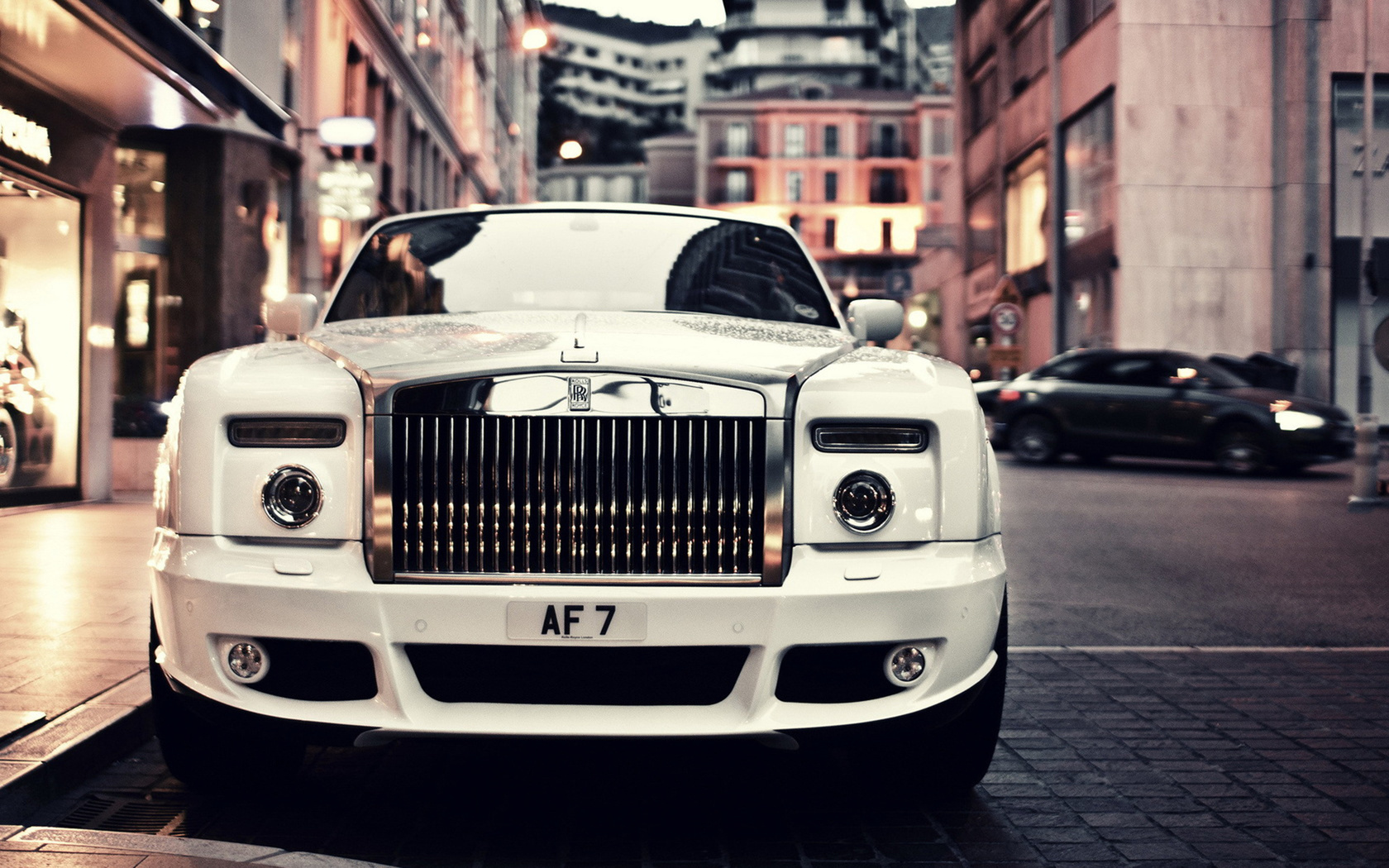 rolls, royce, white, london