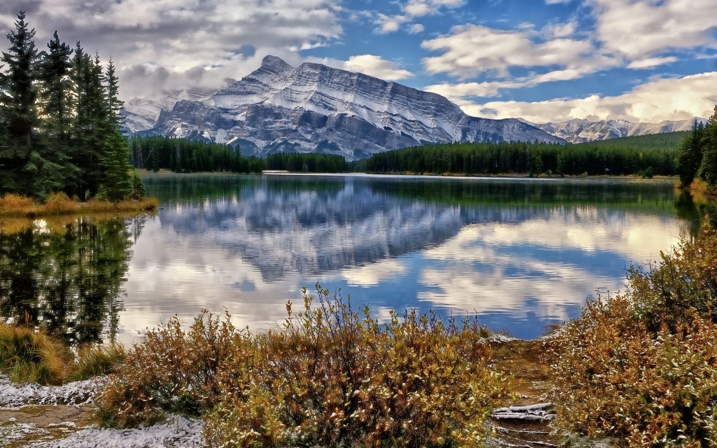 , mount rundle, , banff national park, canada