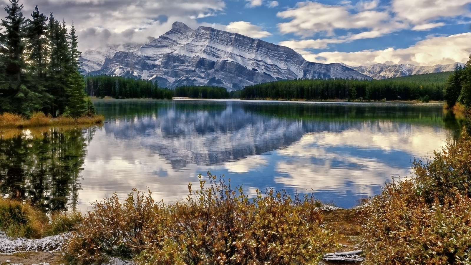 , mount rundle, , banff national park, canada