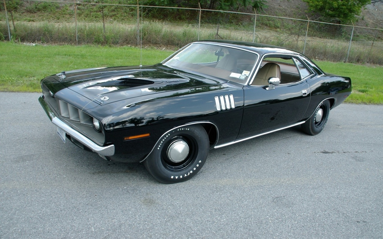 black, , cuda, 1971, plymouth, , 