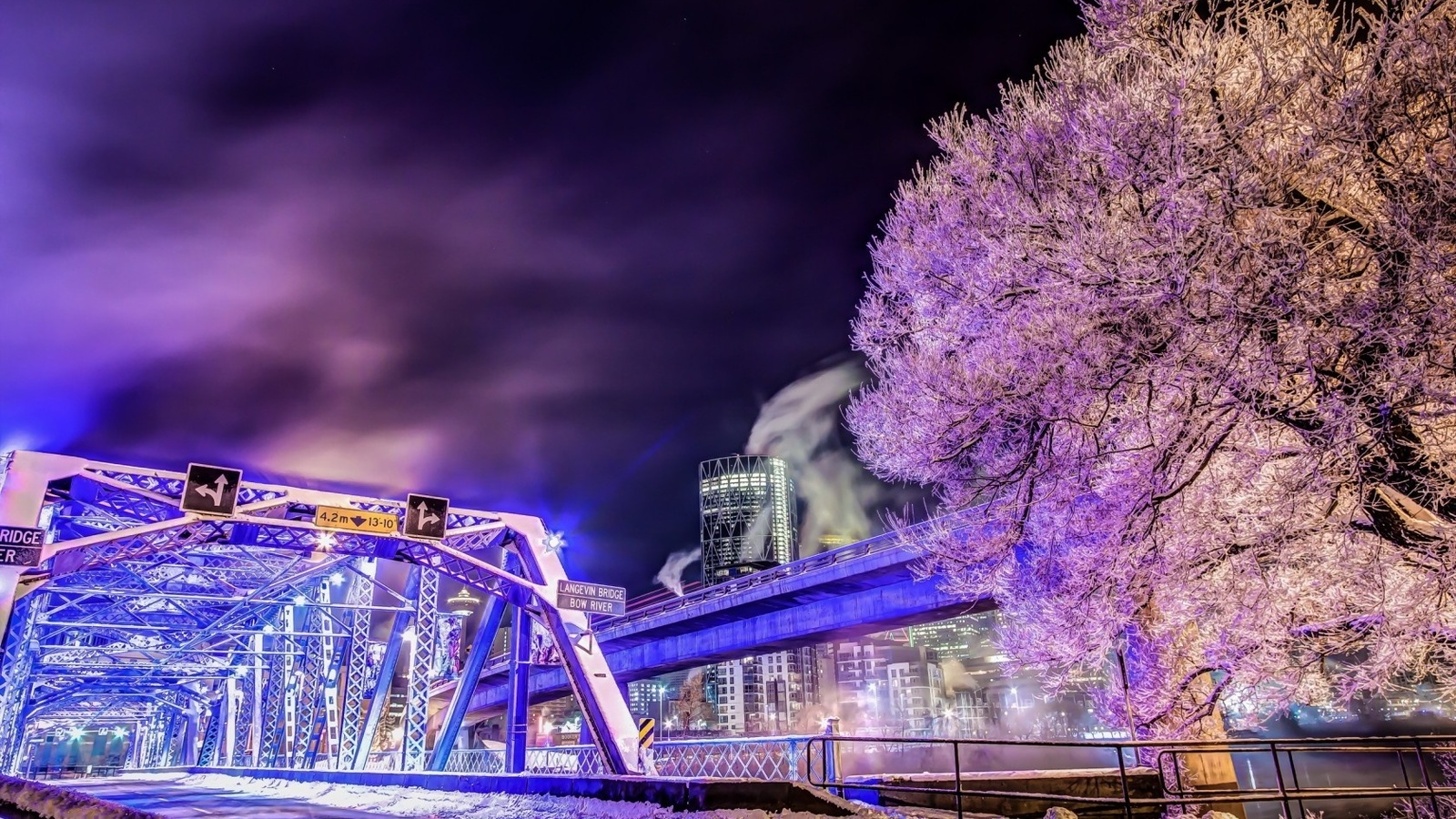 , langevin bridge, calgary