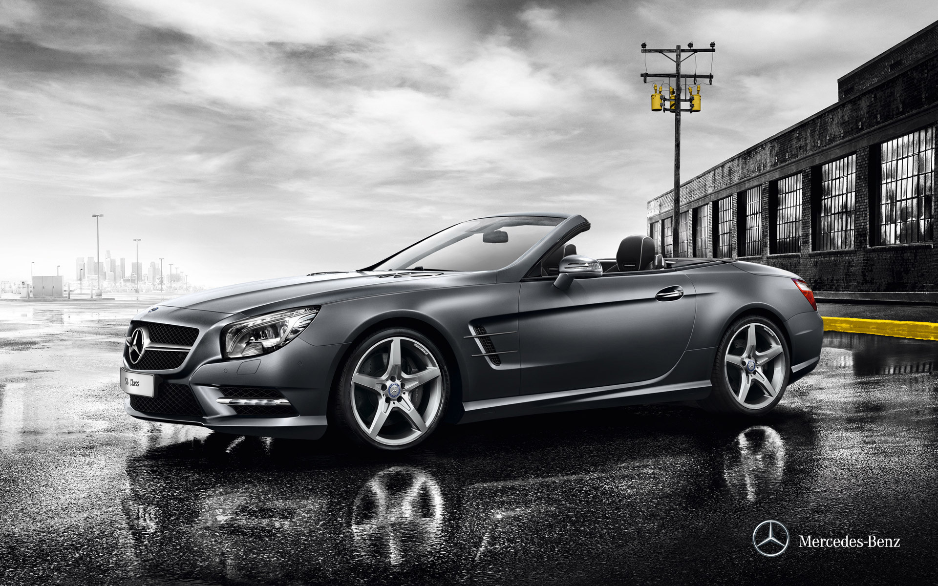 mercedes, Mercedes-benz, sl amg, amg, wallpaper