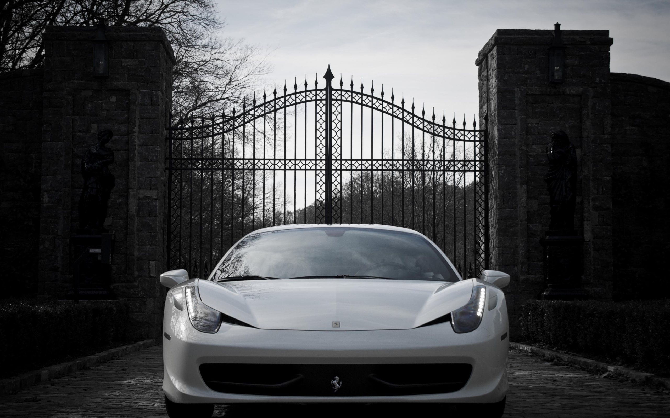 , ferrari, italia, white, , , , 458, 