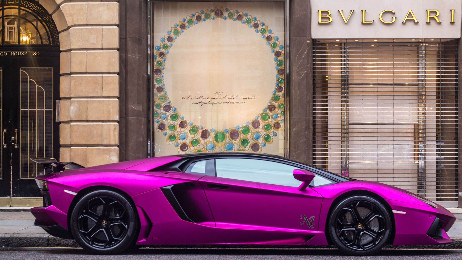 lp760-4, , Lamborghini, luxury, purple, london, , aventador