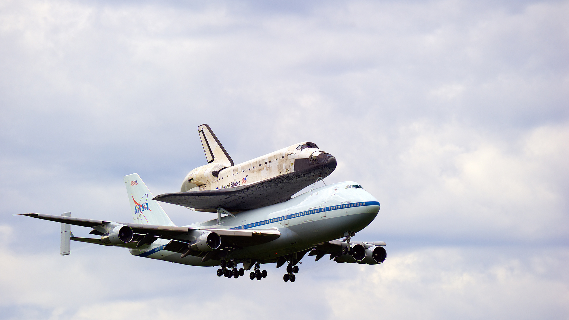 , , boeing 747-100, Space shuttle discovery, , , nasa