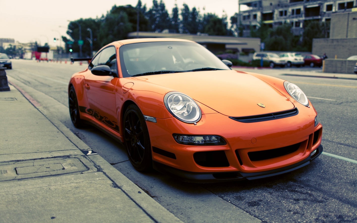 cars, rs, , orange, Auto, porshe, parking, porshe gt3 rs, ity, gt3