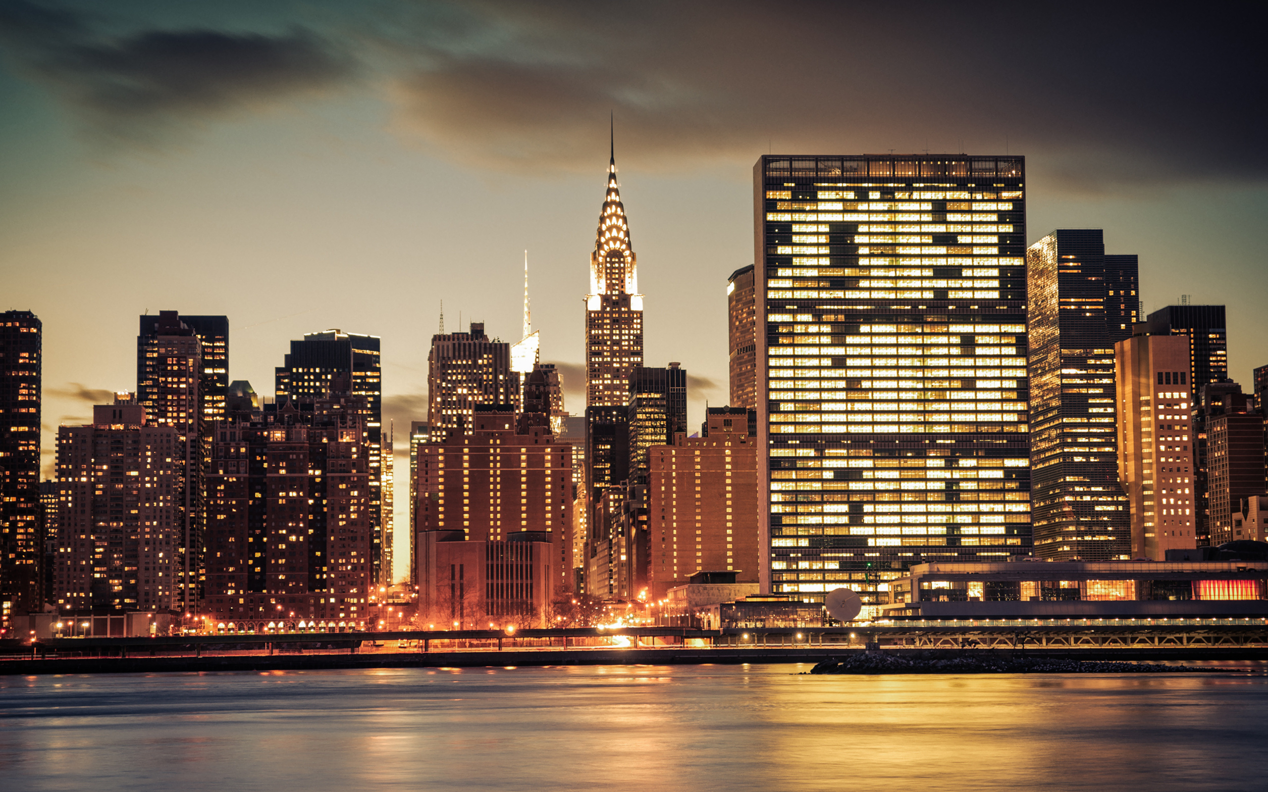 new york, chrysler building, city,  