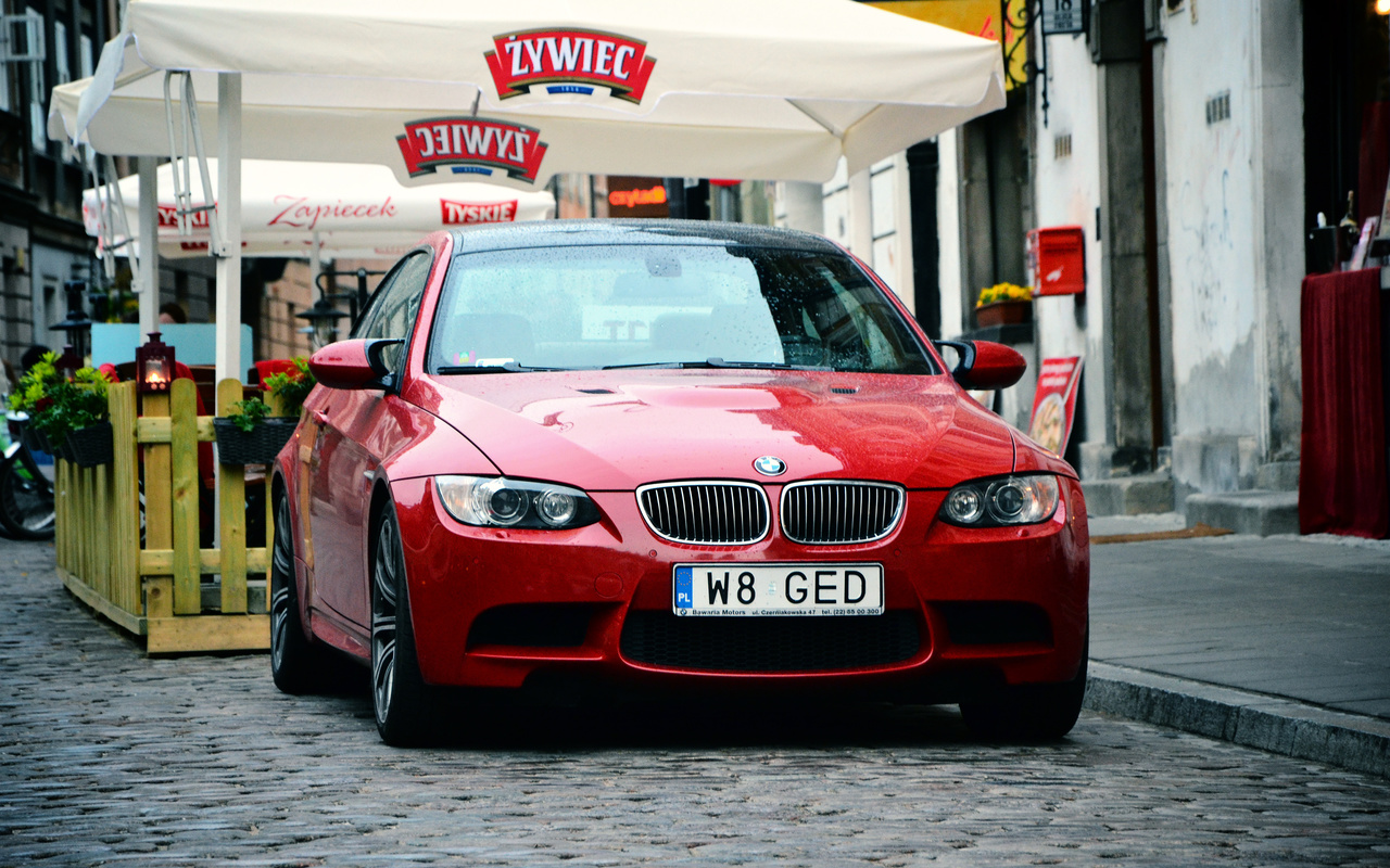 bmw, m3, e92, red, warszawa, polska, , , , 