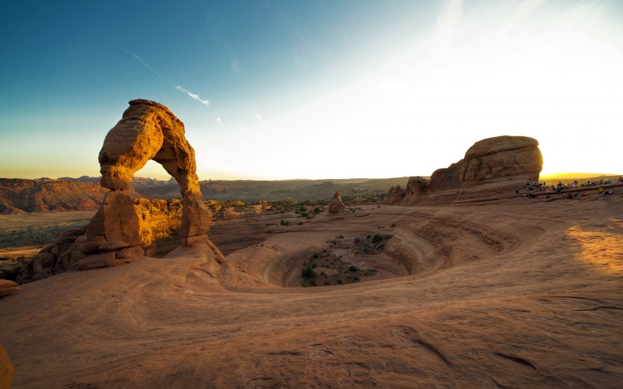 sunset, arches national park, , , , 