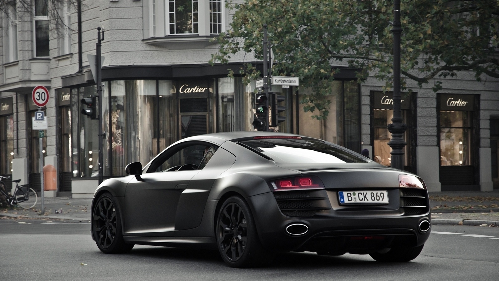 r8, v10, Audi, matte black