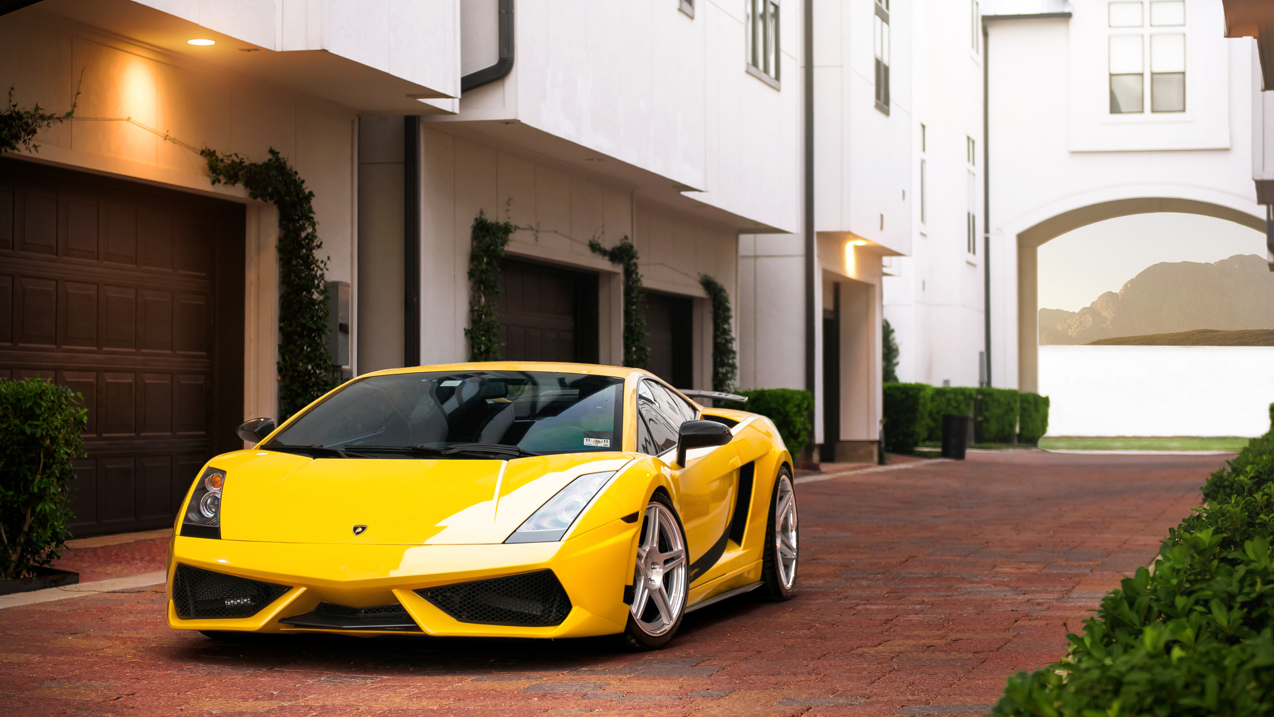 , yellow, gallardo, Lamborghini, , superleggera