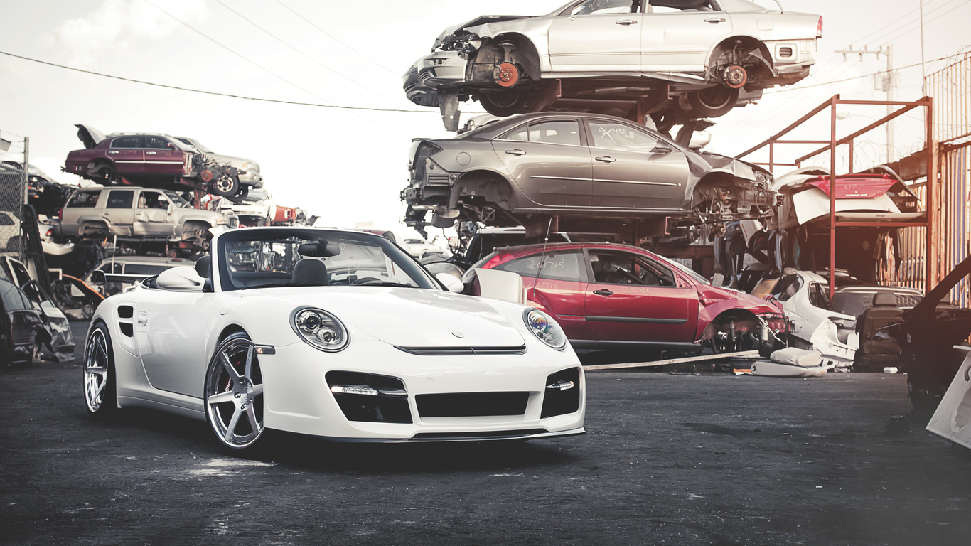  , turbo, , , Porsche, 911, white, 