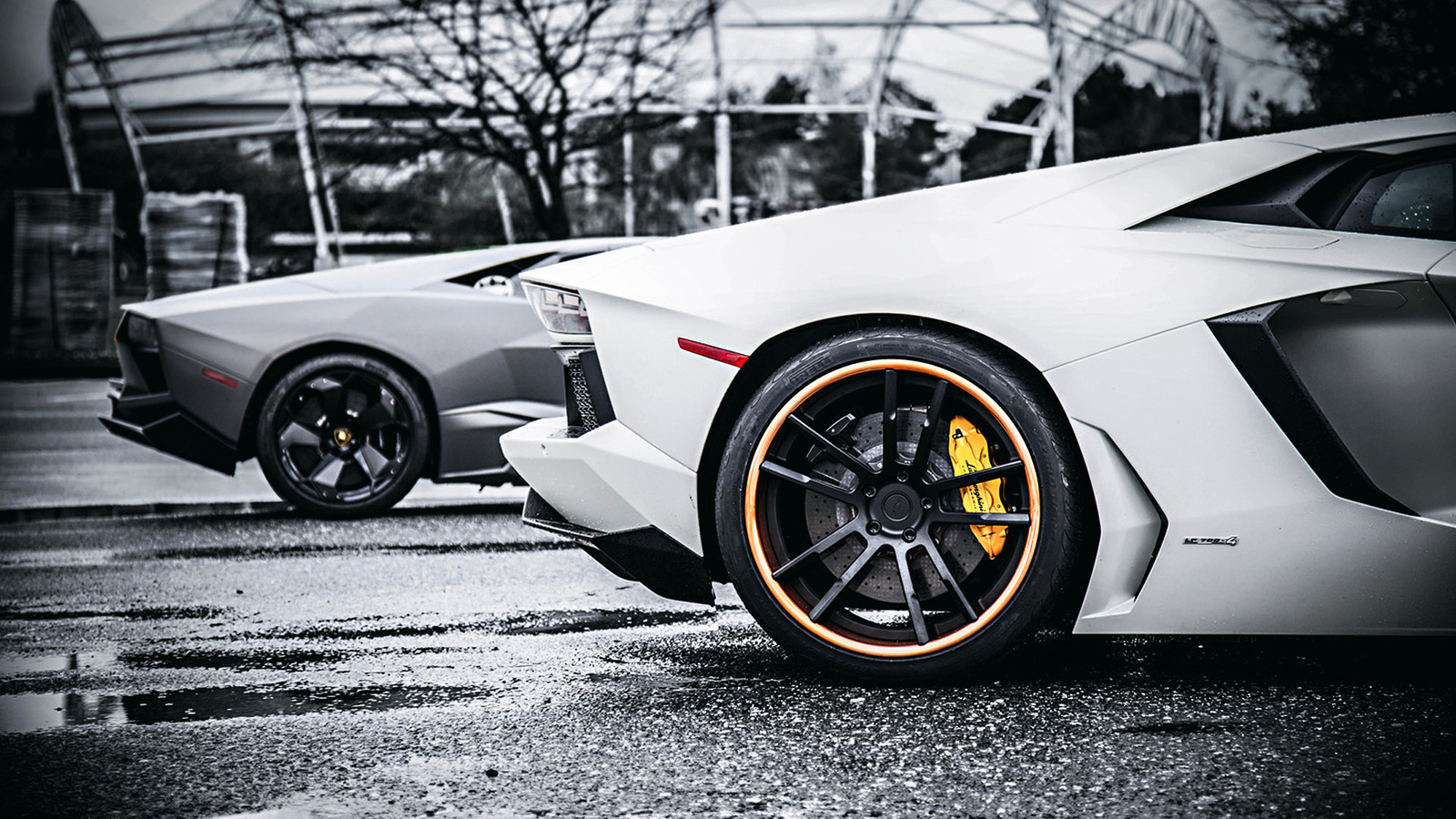 reventon, style, body vs, Lamborghini, aventador, tuning, white