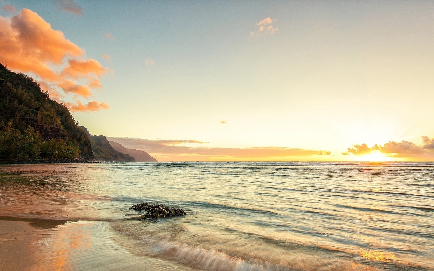 napali, beach, sun, ,, 