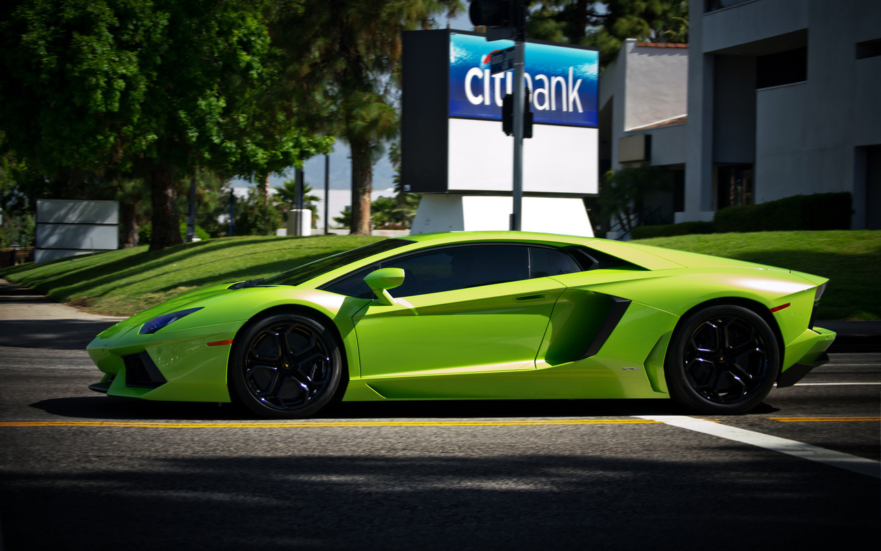 , , lp700-4, green, Lamborghini, aventador, 