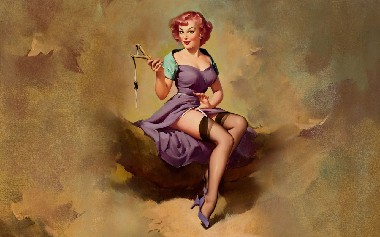 , , pin up, , elvgren