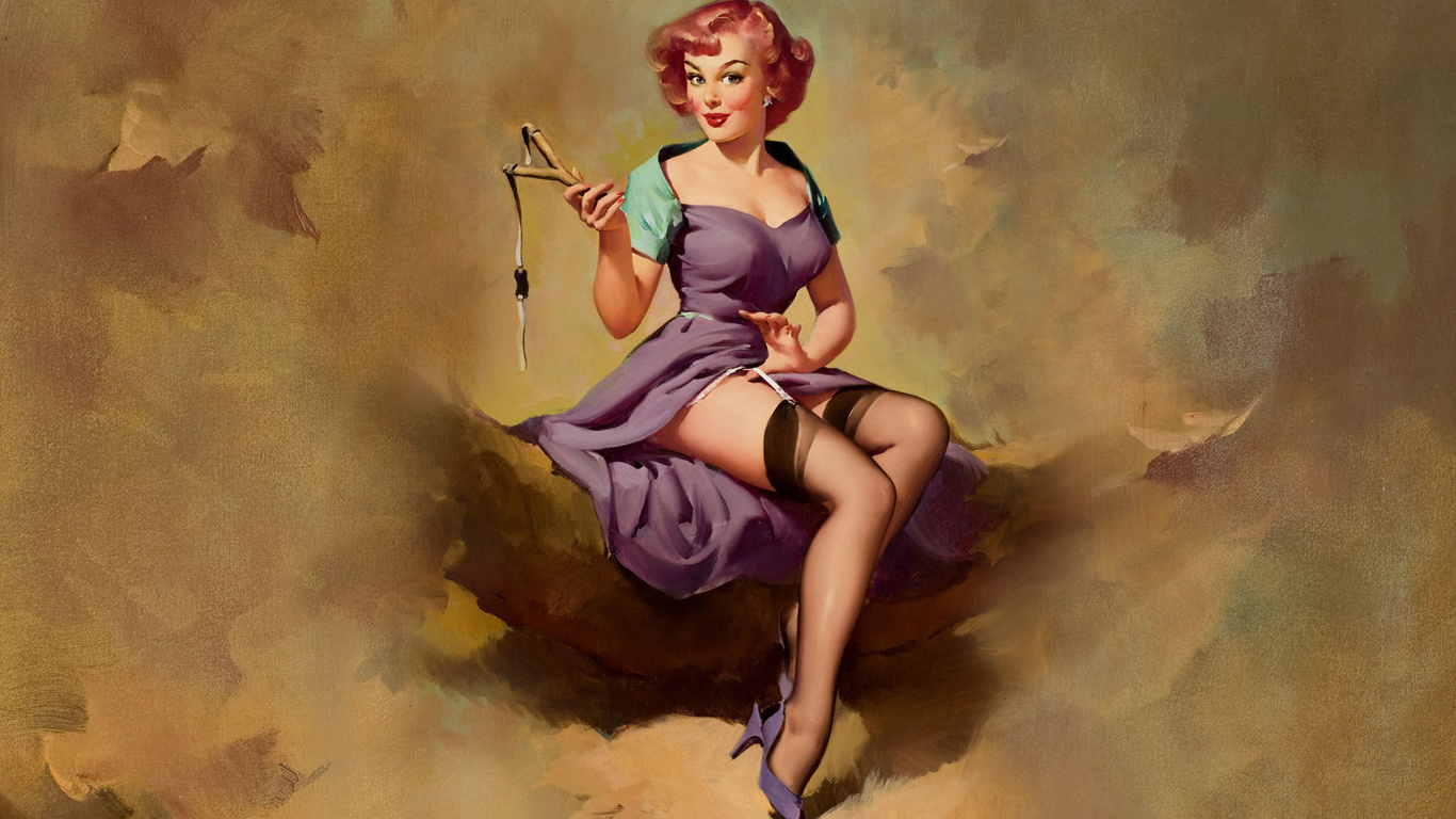 , , pin up, , elvgren