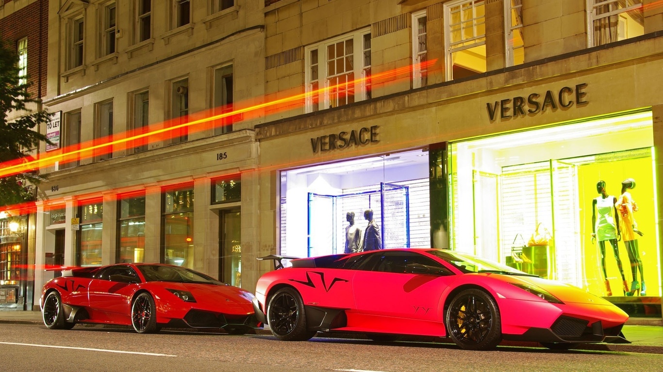 lamborghini, murcielago, street