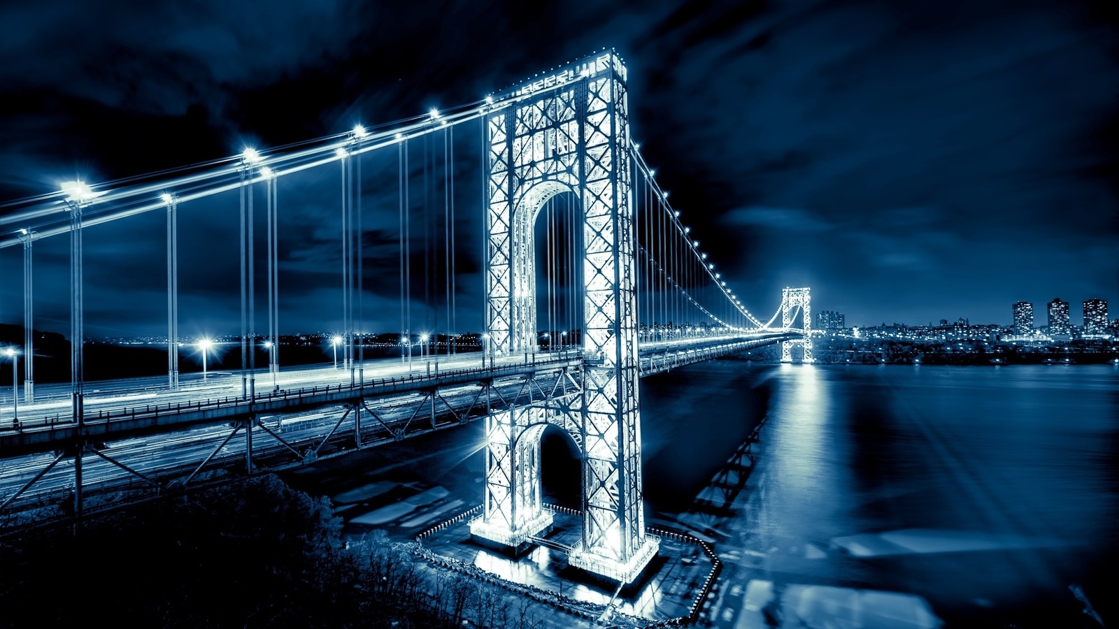 new jersey, manhattan, George washington bridge,   