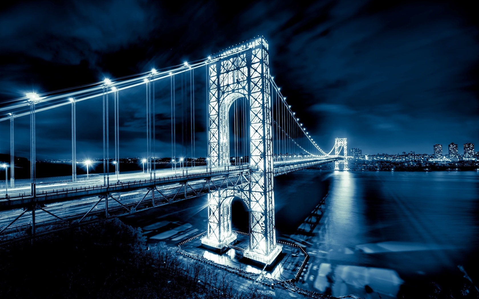 new jersey, manhattan, George washington bridge,   