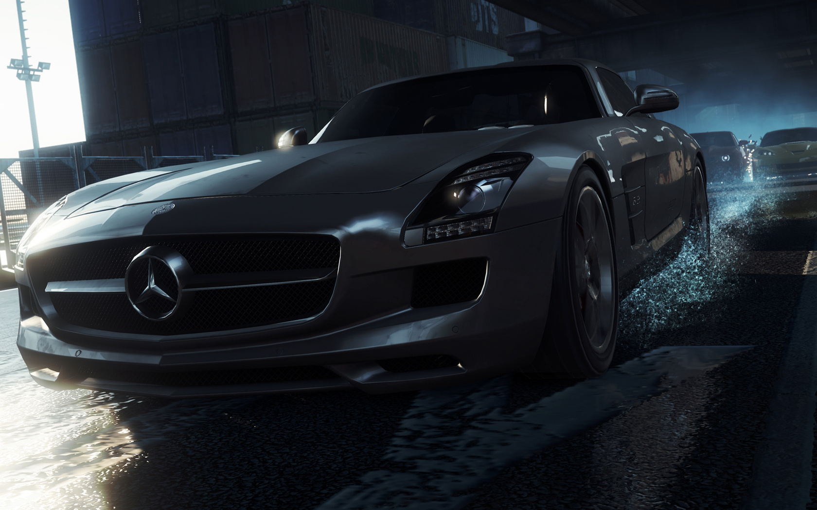 sls, , Need for speed most wanted 2012, , amg, mercedes-benz, 