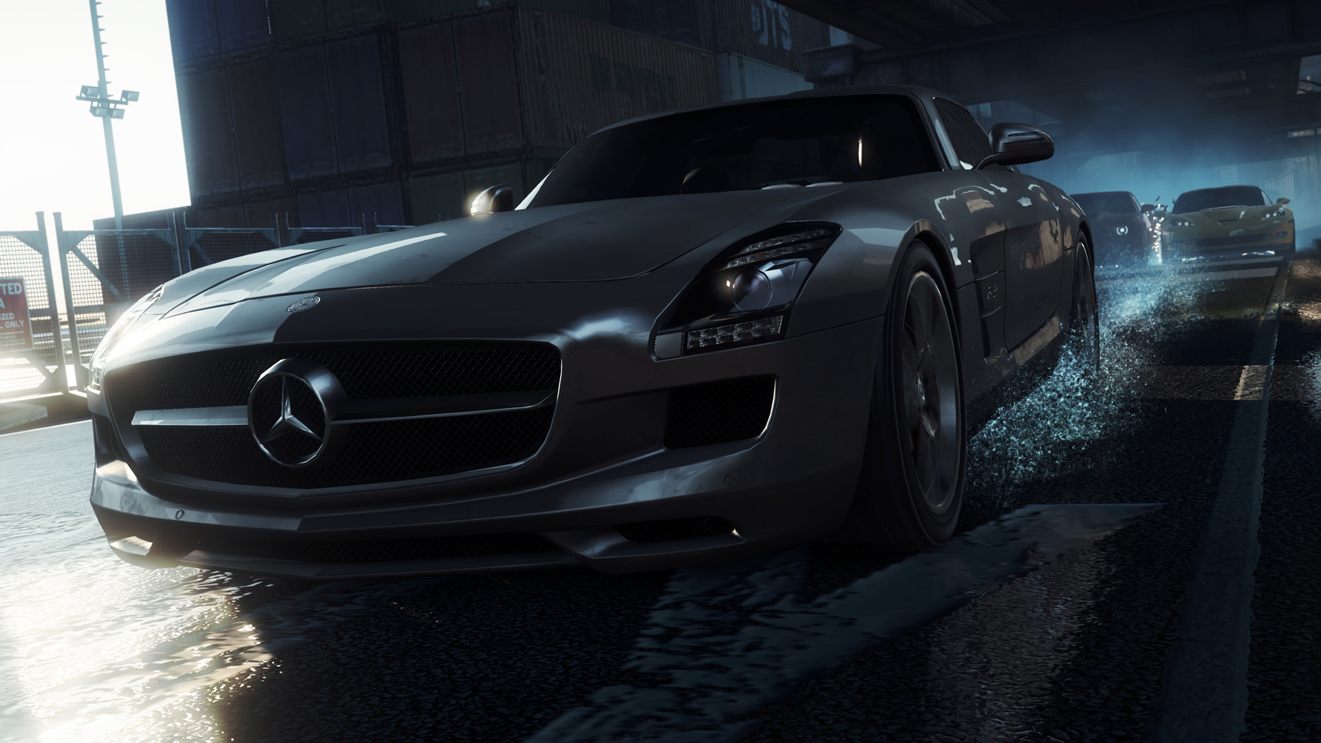 sls, , Need for speed most wanted 2012, , amg, mercedes-benz, 