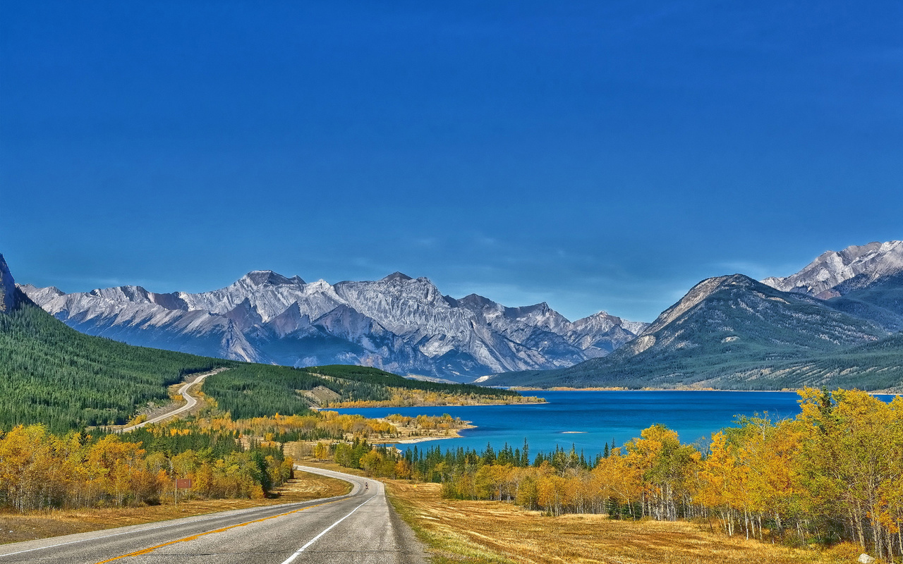 , , Abraham lake, , 