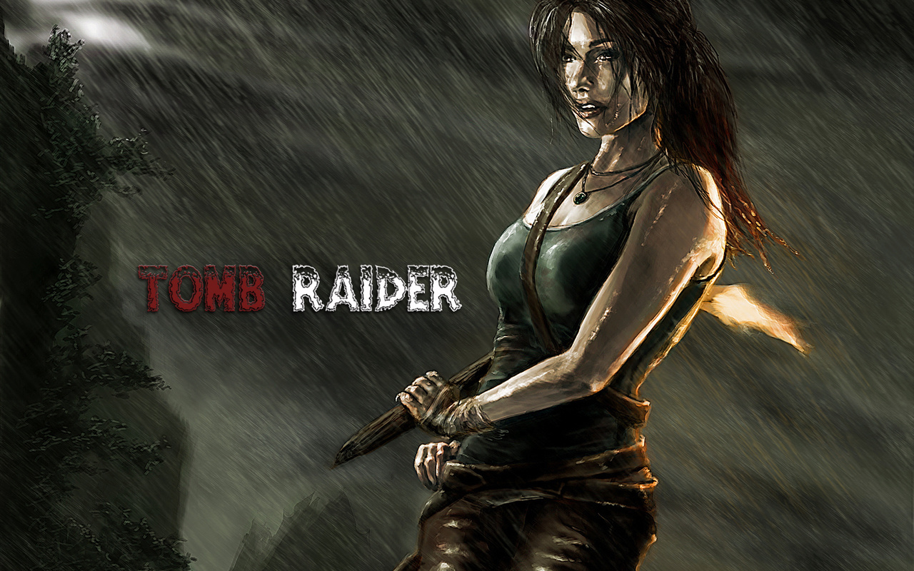  , Tomb raider, art,  , lara croft