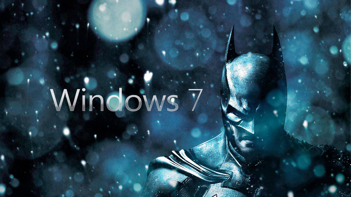 windows, 7, batman, batman arkham city