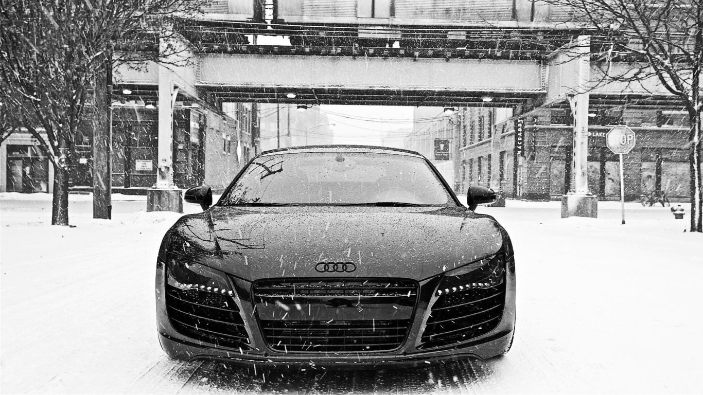 audi r8, audi, r8, black