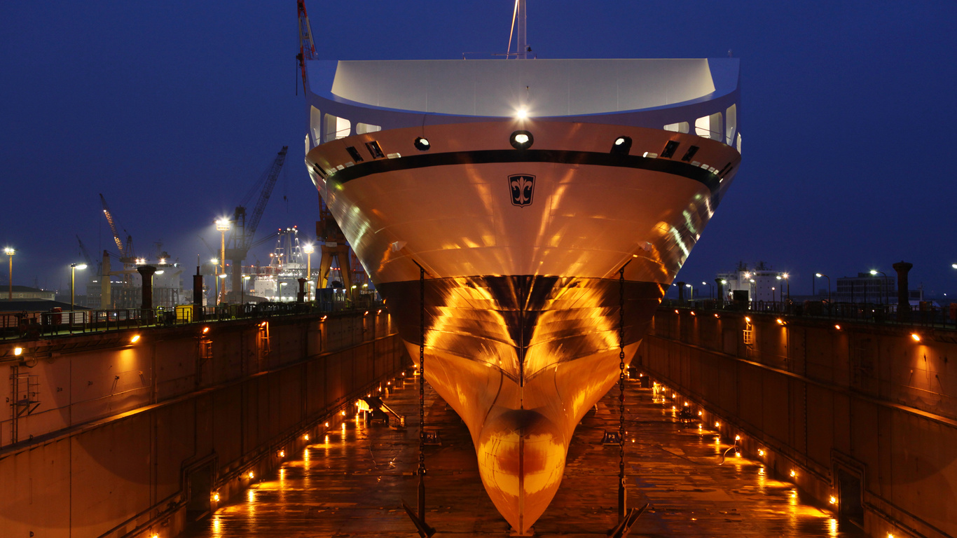 Bore sea, , ship, , anchores, lights, dry dock, , 