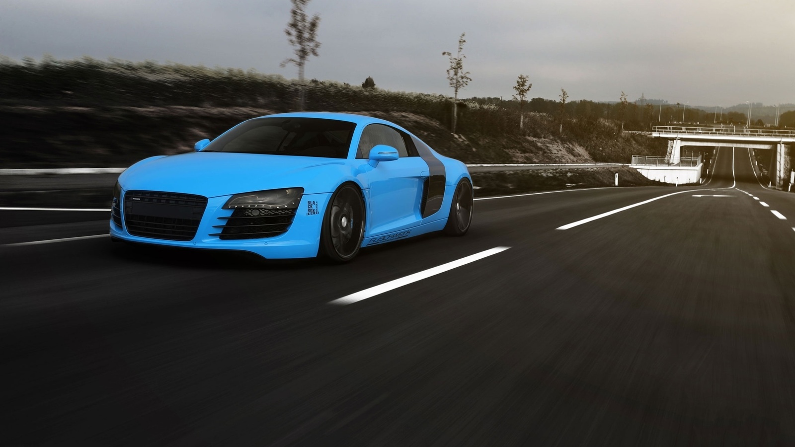 , , , r8, 8, speed, road, , Audi, blue