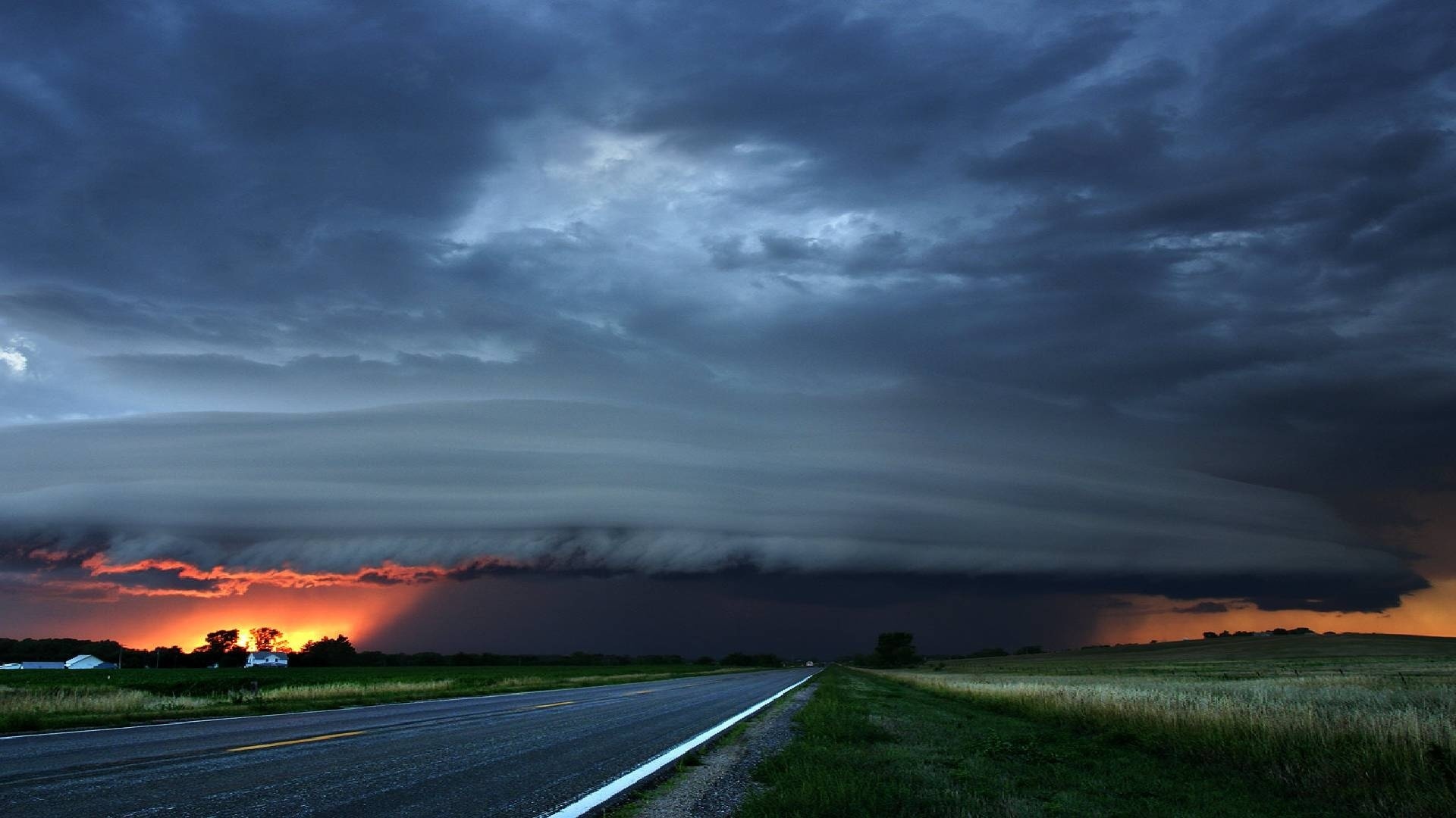 cool, sky, clouds