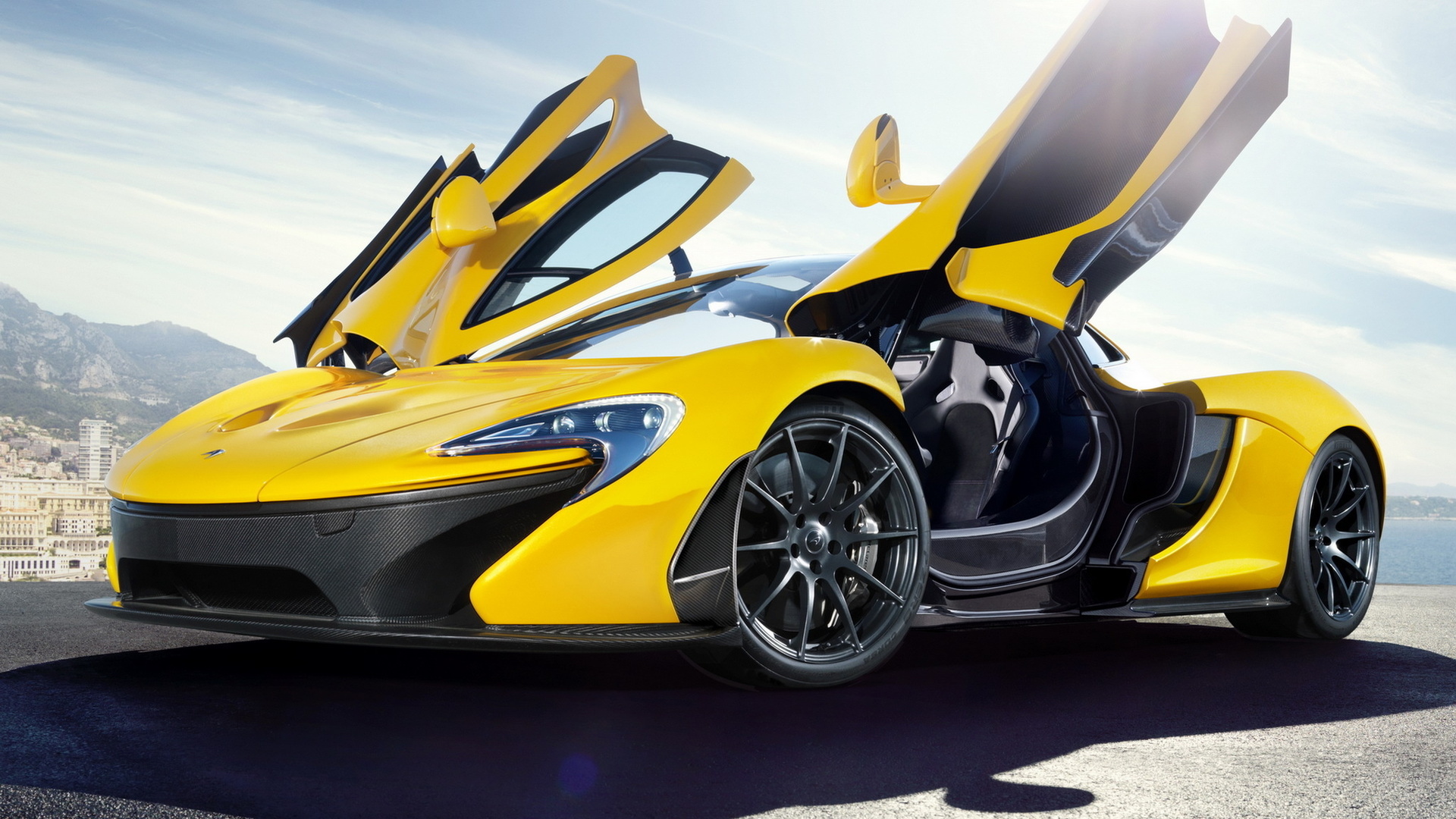 Живые обои mclaren p1