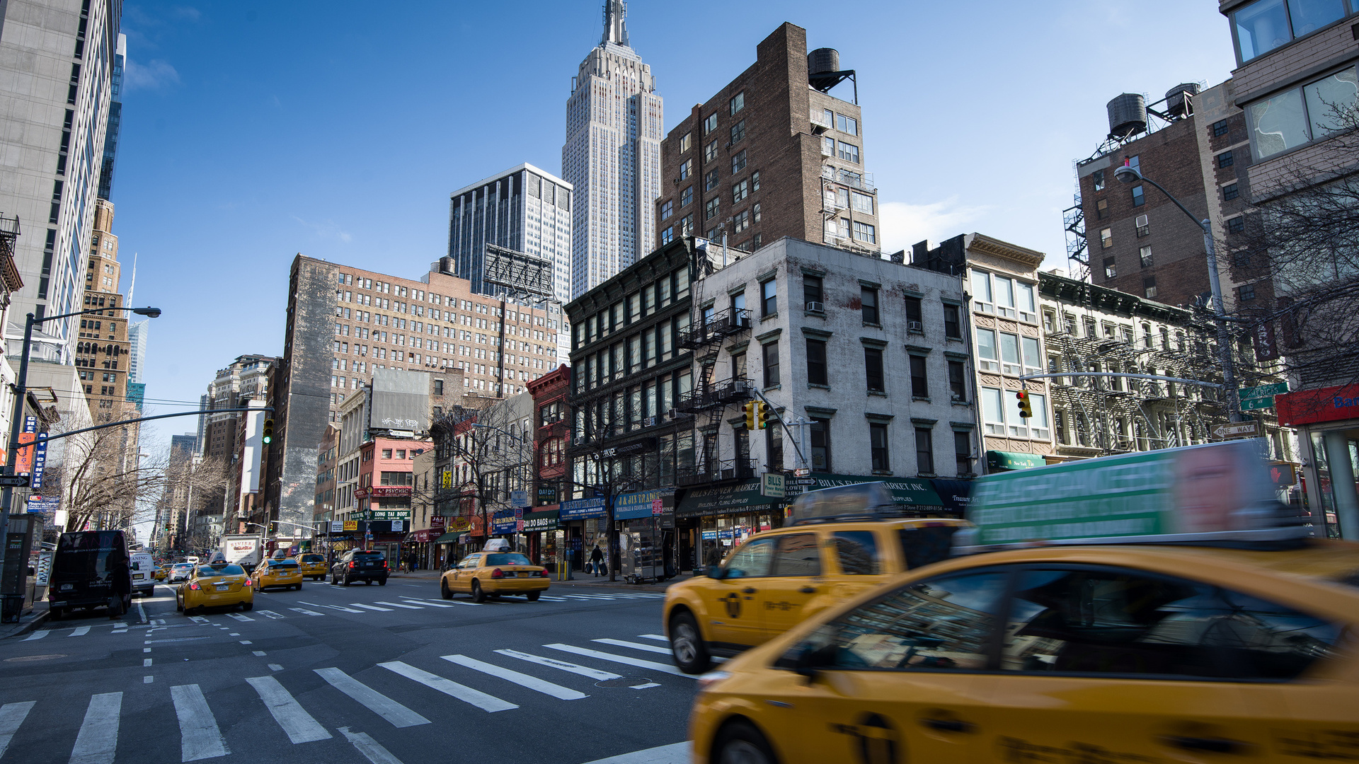Улицы манхэттена в нью йорке фото
