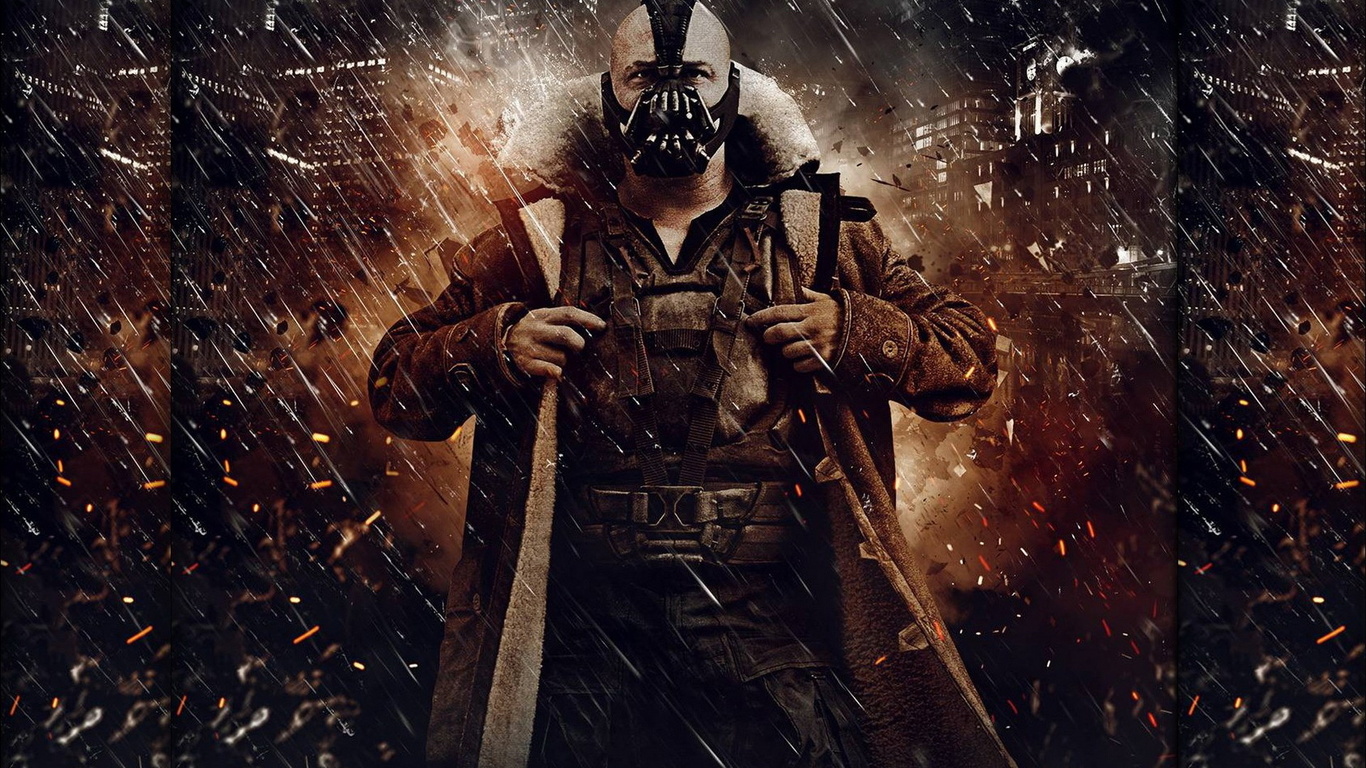 Batman, knight, rises, dark, bane