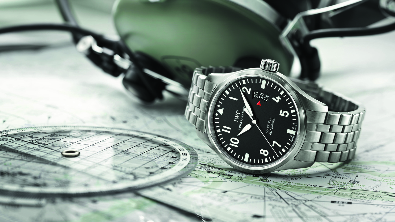 mark xvii, watch, , pilots, Iwc