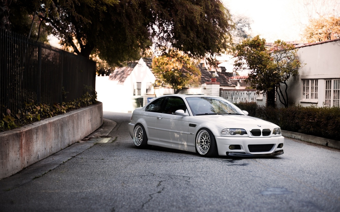 bmw, m3, e46, white, wheels, sky, building, , , , , , , , , 